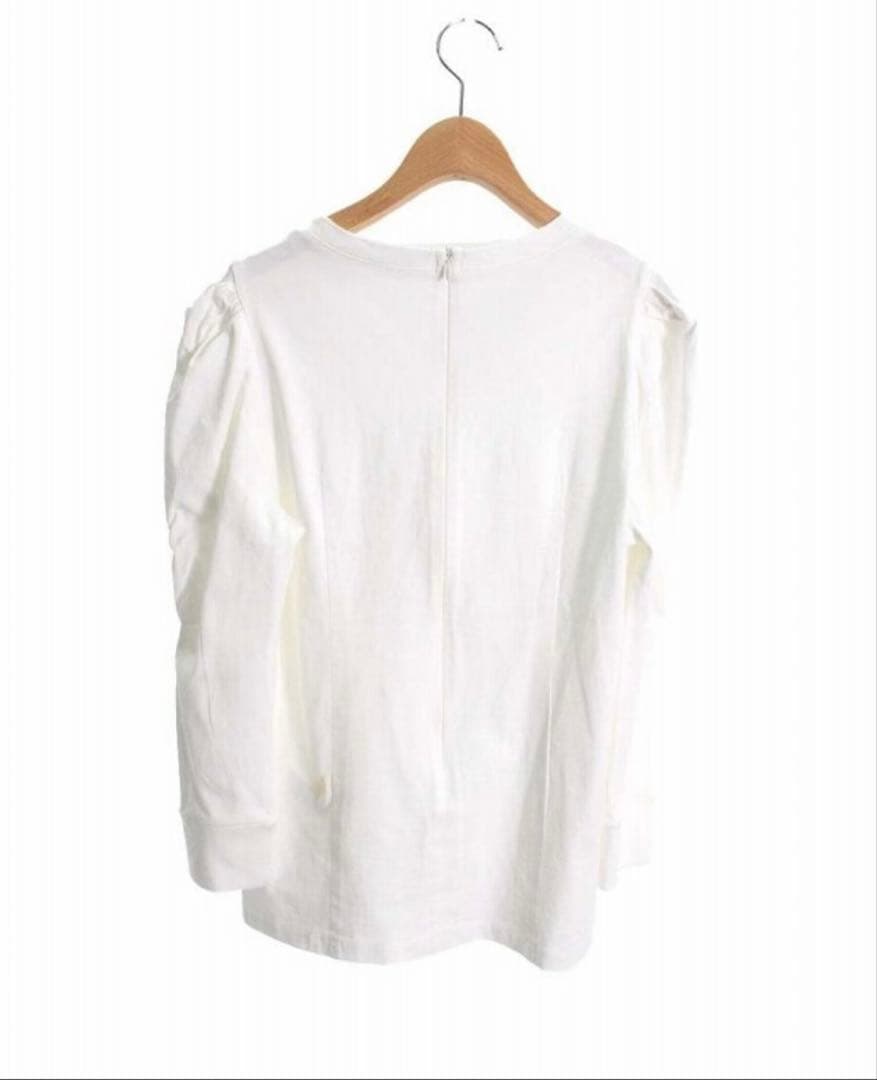 ジャスミン様専用 ボーダーズアットバルコニー パフスリーブ ホワイト