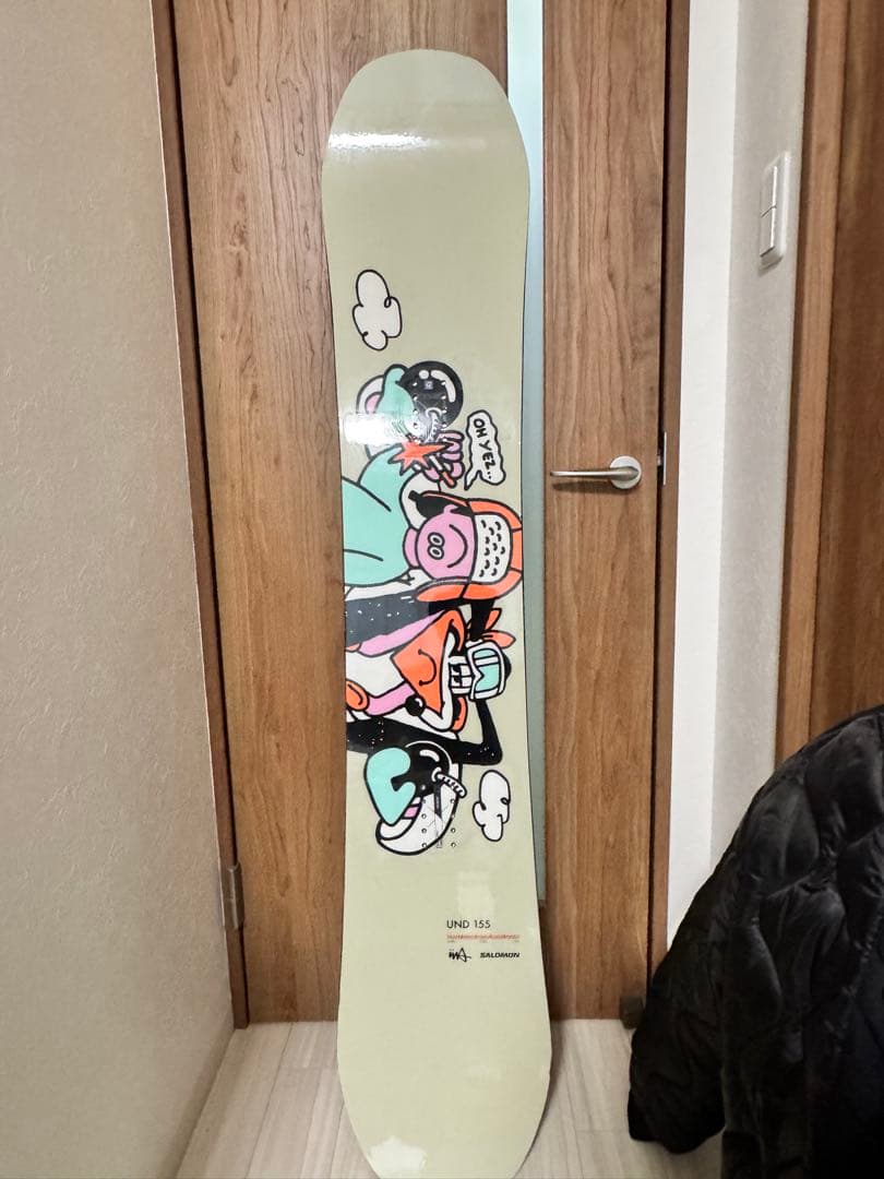 23/24 サロモン UND 155cm 数量限定モデル SALOMON（サロモン） 23-24 SALOMON x UND スノーボード UNDERCOVER