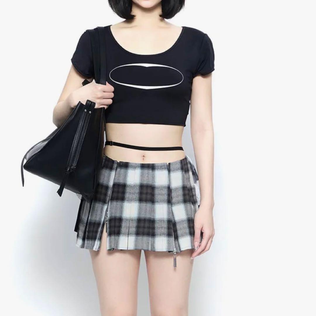 theredthread】half mini skirt bug check