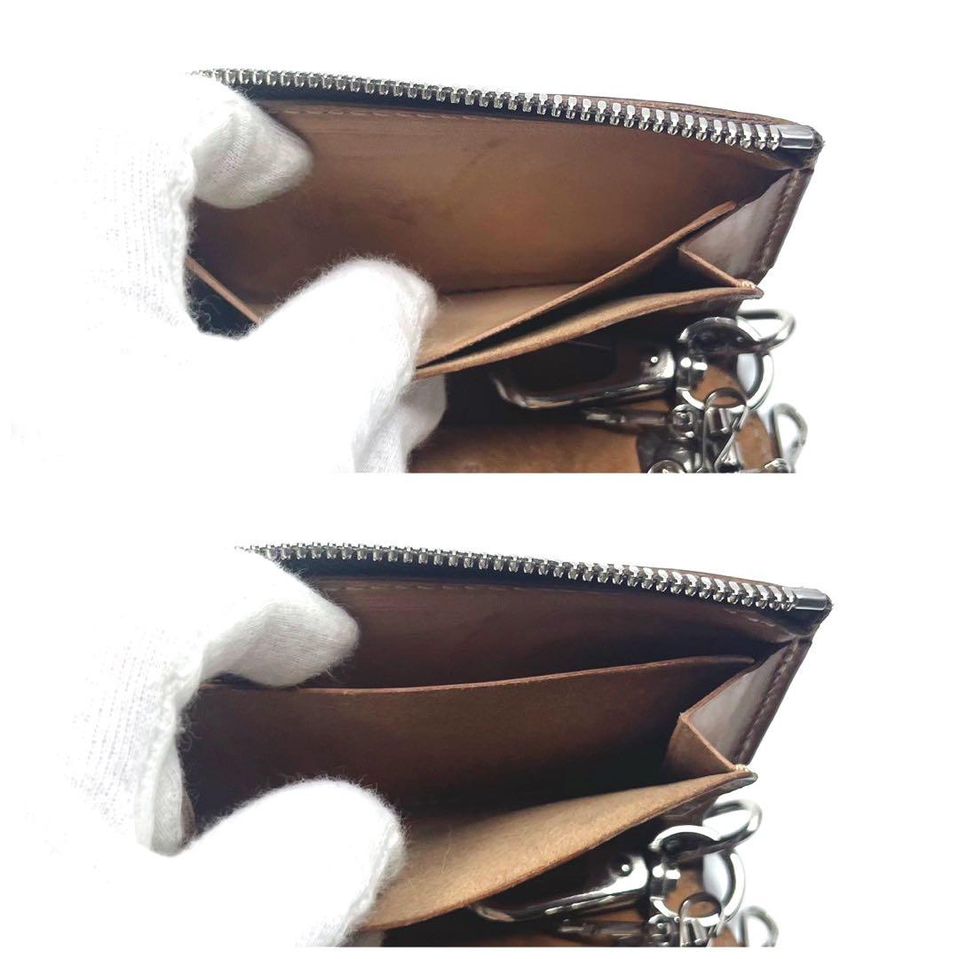 ☆極上の味わい☆REDMOON ラウンドジップ キーケース ビッグコンチョ