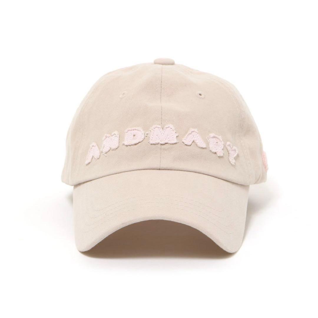 andmary Mary logo cap beige