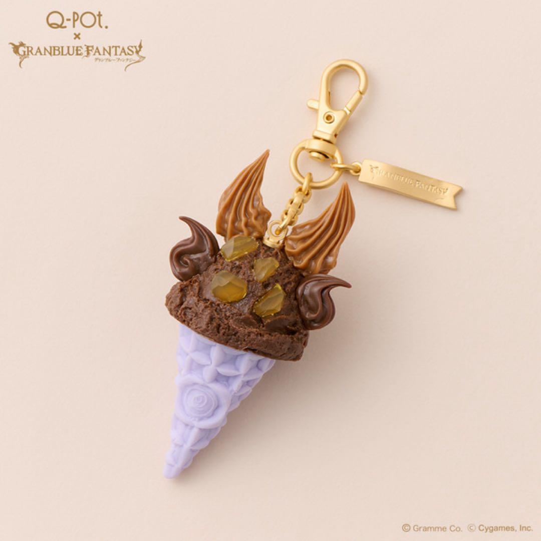 Q-pot. グランブルーファンタジー ガレヲン アイスクリーム バッグチャーム Q-pot.×「グランブルーファンタジー」コラボ第3弾アクセサリー&グッズ