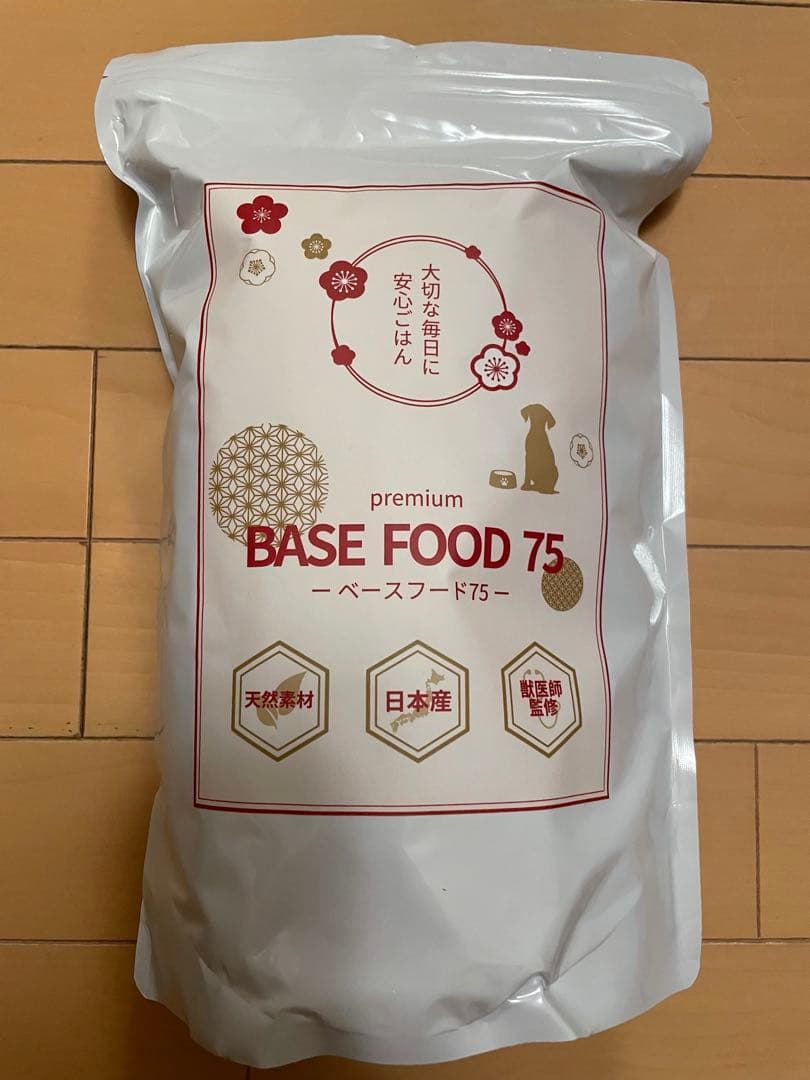 BASE FOOD 75 プレミアムドッグフード 1.5kg - メルカリ