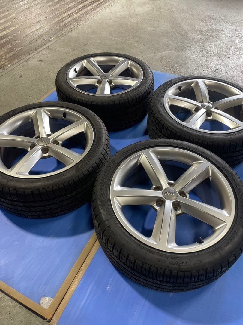 Audi アウディ 純正アルミ 18インチ 中古4本セット - メルカリ