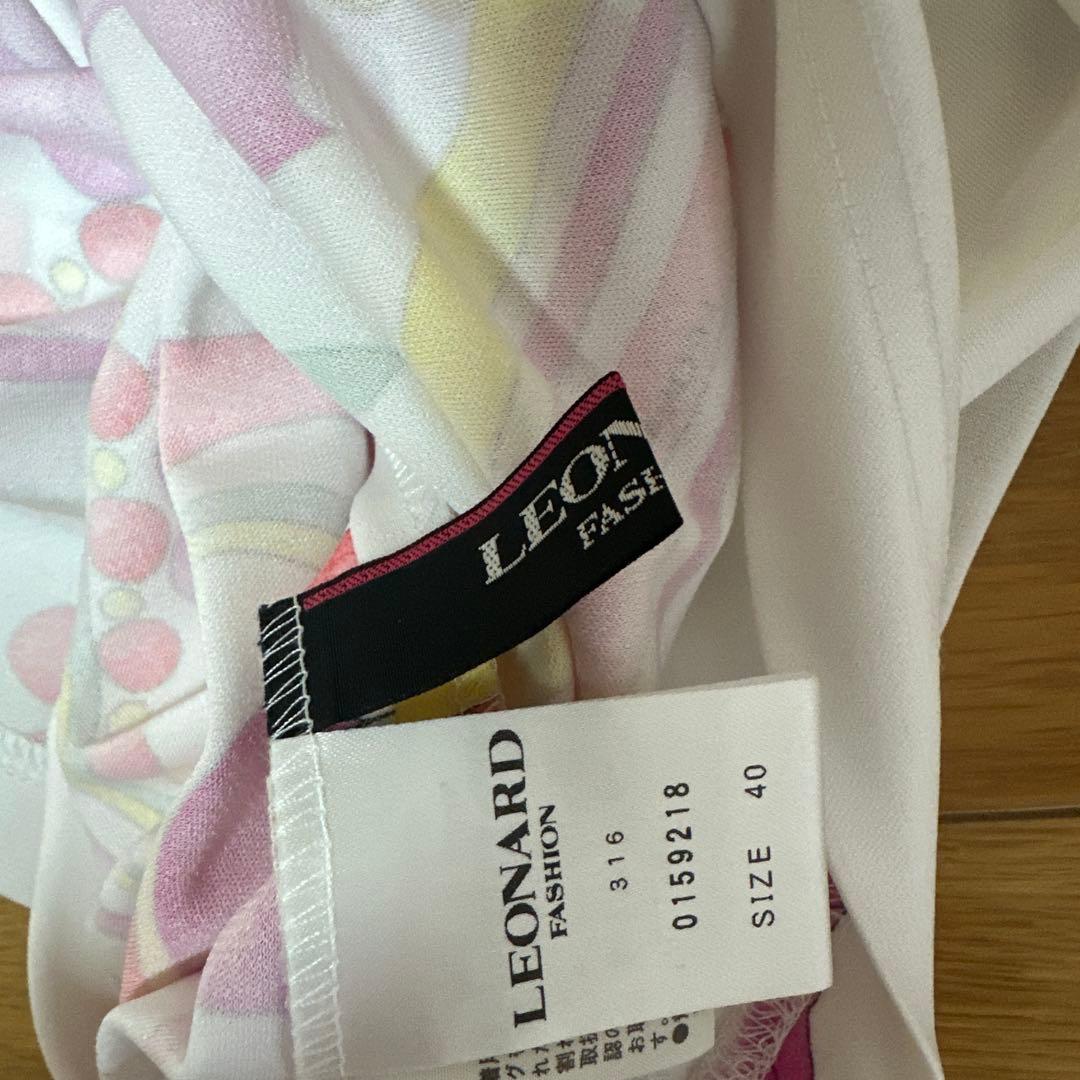 LEONARD 花柄チュニック サイズ40 - メルカリ