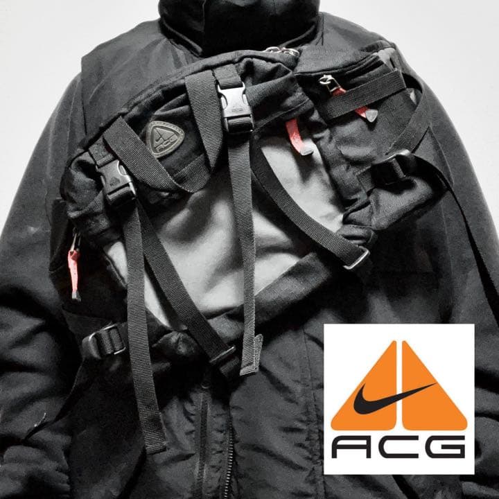90s NIKE ACG ナイキ ボディ ショルダー メッセンジャー バッグ - メルカリ