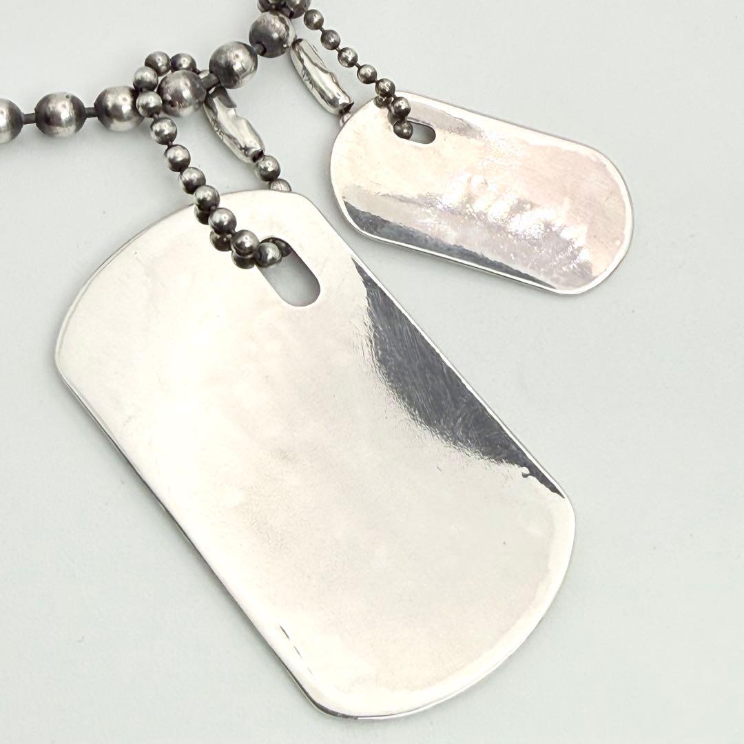 ◇【美品】JAM HOME MADE 廃番 極太チェーン ドッグタグ ネックレス