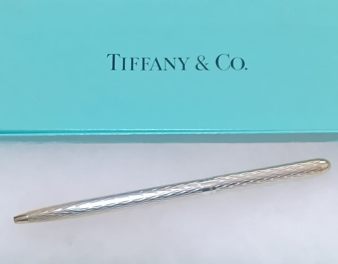 美品廃盤モデル】Tiffany & Co. Ag925銀張ボールペン - メルカリ