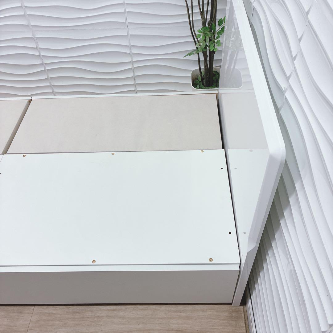 ◇大阪府 神戸市 配達料無料！NITORI◇ベッドフレーム◇シングル◇収納