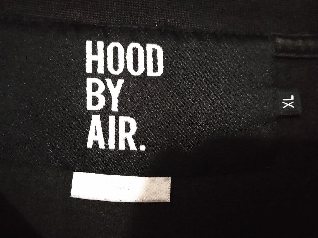 鬼レア幻90s伝説HOOD BY AIRロンTカットソーXL黒青白黄HBA春秋冬
