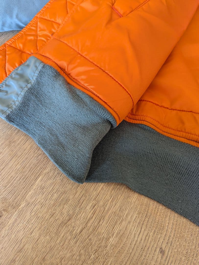 ALPHA MA-1 USA 68年復刻モデル SCOVILLジッパー Mサイズ - メルカリ