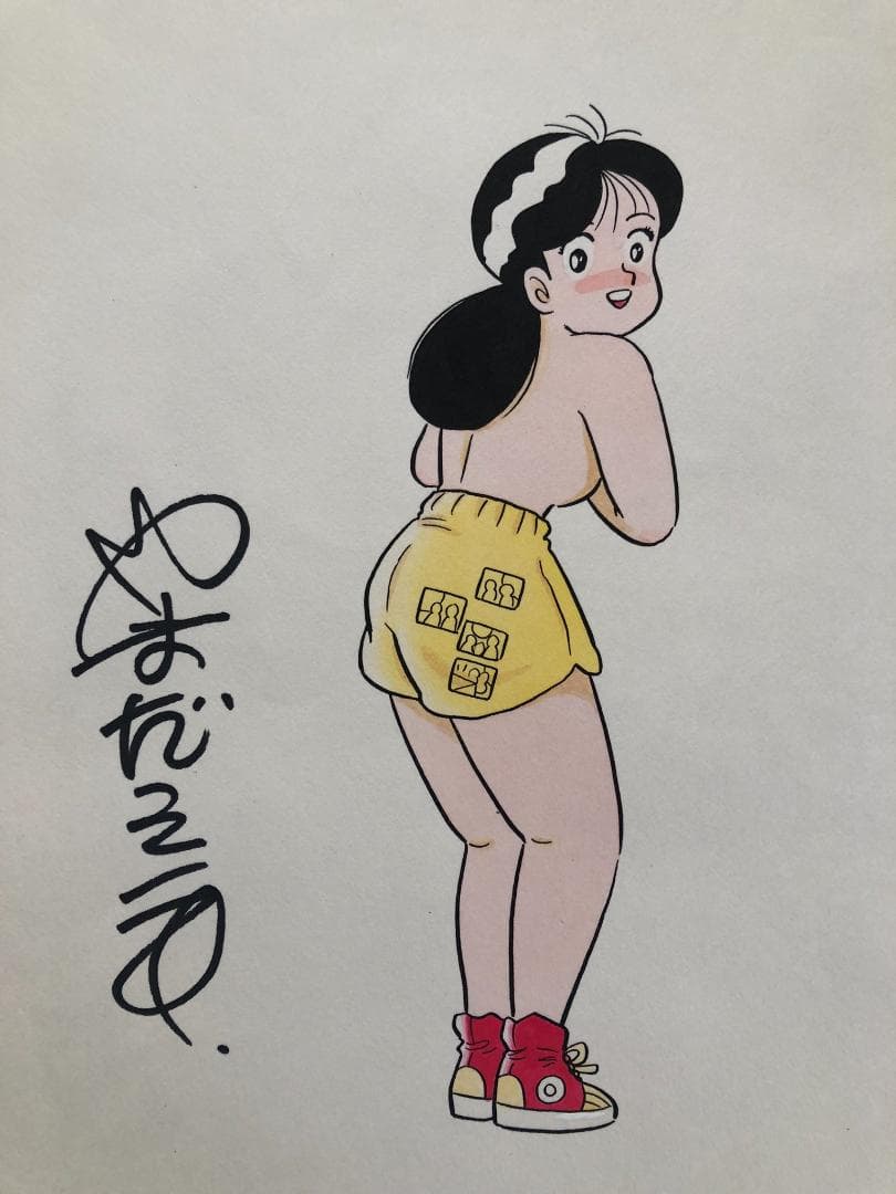 Jさん専用「あこがれ先生ション」連載時の生原稿③