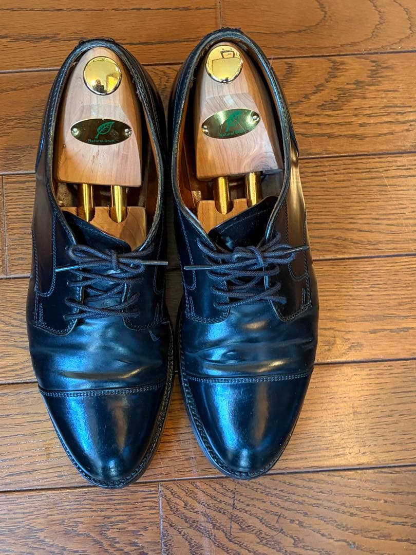 本日破格　ALDEN 2161 サイズ7.5 木製シューツリー付き オールデン（ALDEN）モディファイドラスト用 天然木製 シューツリー