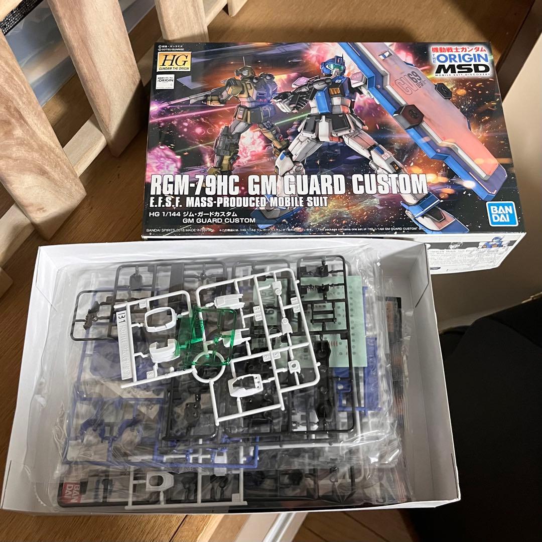 HG 1/144 ORIGIN ジム・ガンキャノン まとめ売り - メルカリ