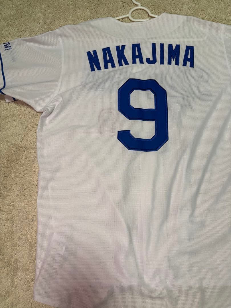 中日ドラゴンズ 中島宏之 レプリカユニフォームLサイズ 選手名タオル