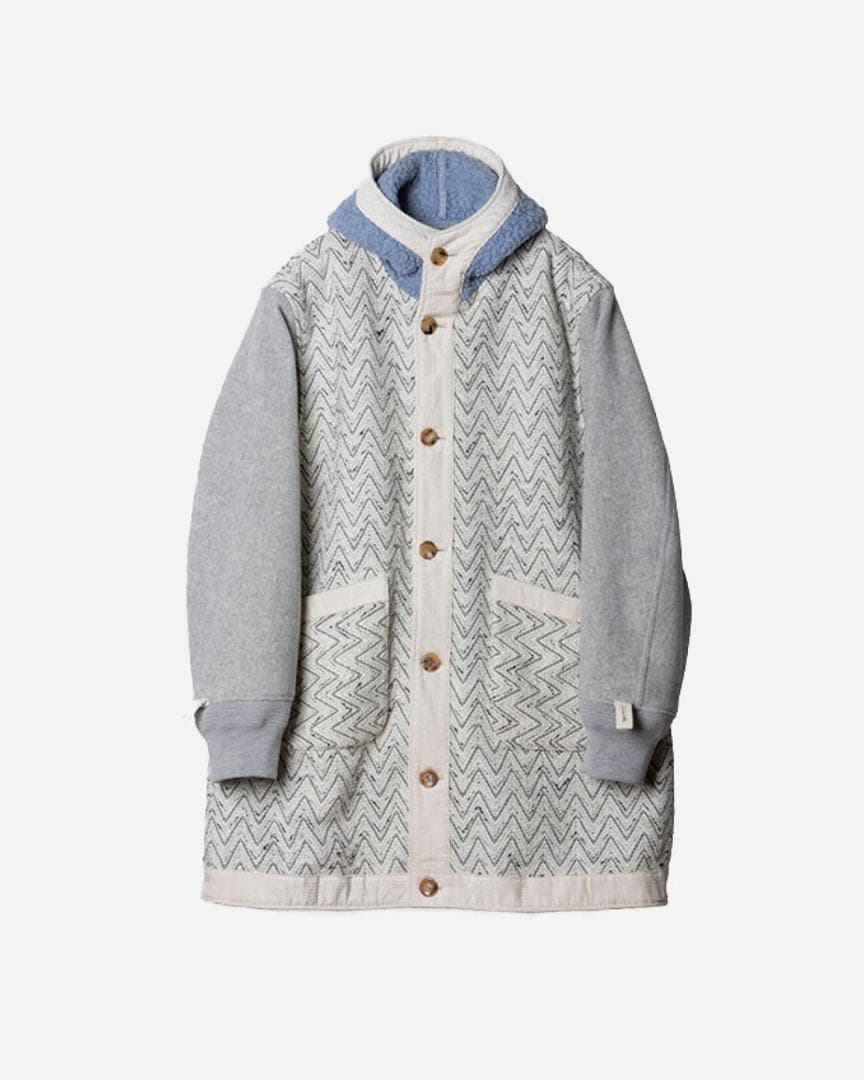 マ*ロ様 Sublations REVERSIBLE LINER HOODED 新色追加 2Wayリバーシブル 両A面オーバーサイズワンポイントサークル