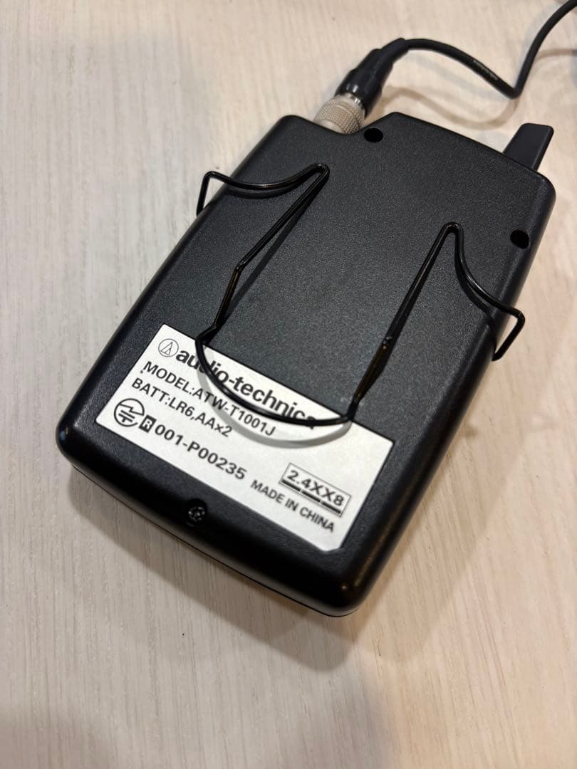 1時までaudio-technica ATW-T1001J ATW-R1100J