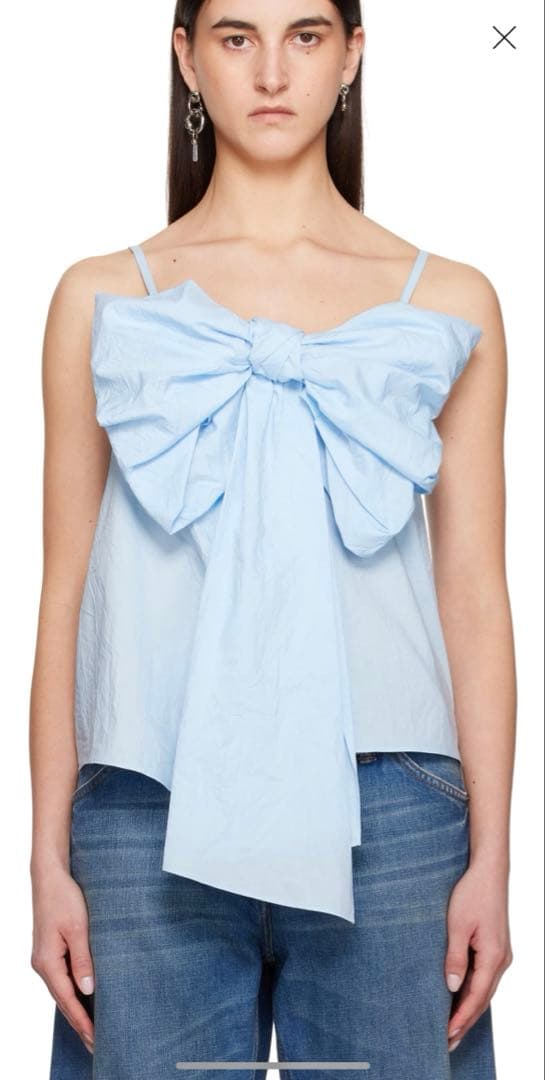 Acne Studios リボンストラップブラウス - メルカリ