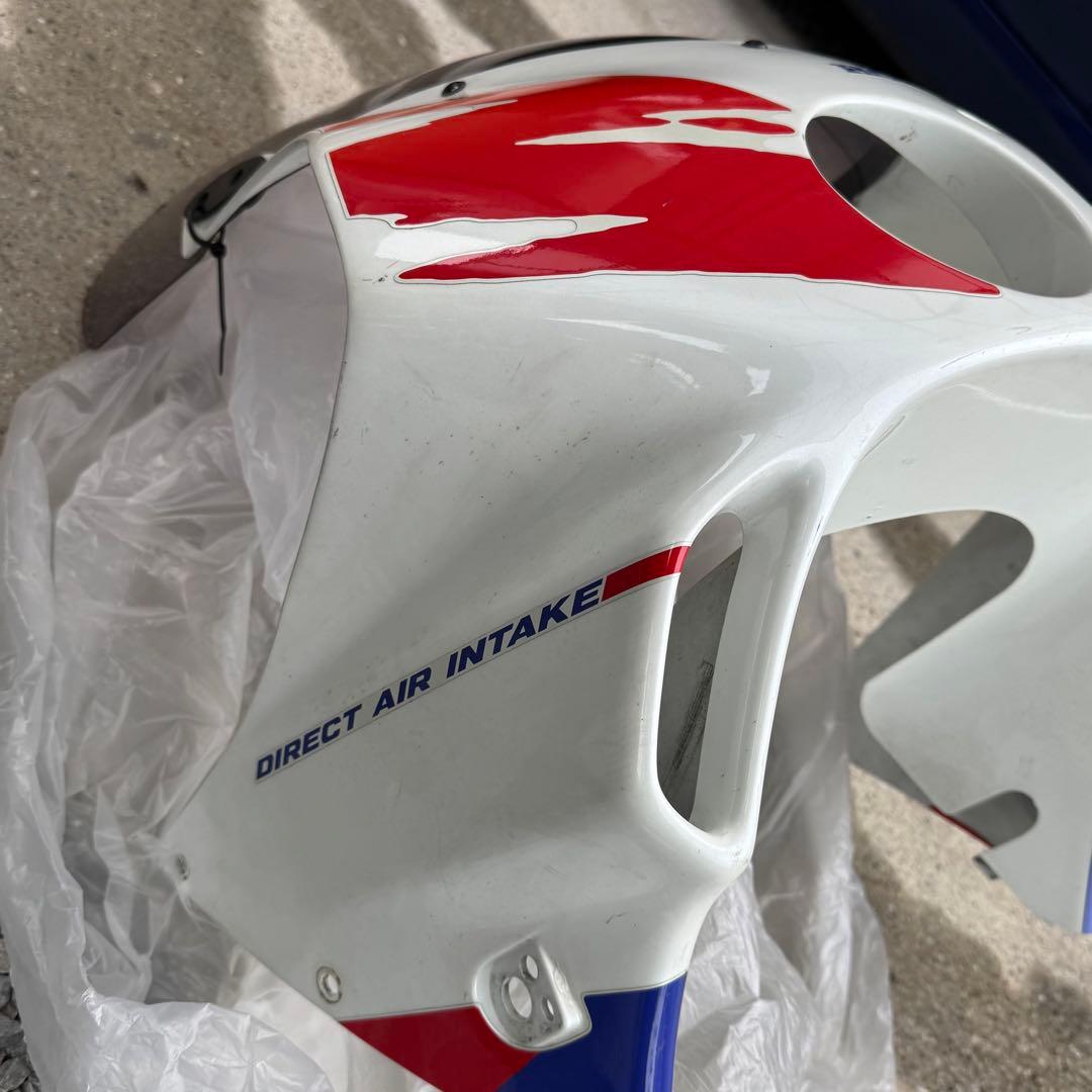 cbr250rr mc22 純正アッパーカウル トリコロール - メルカリ