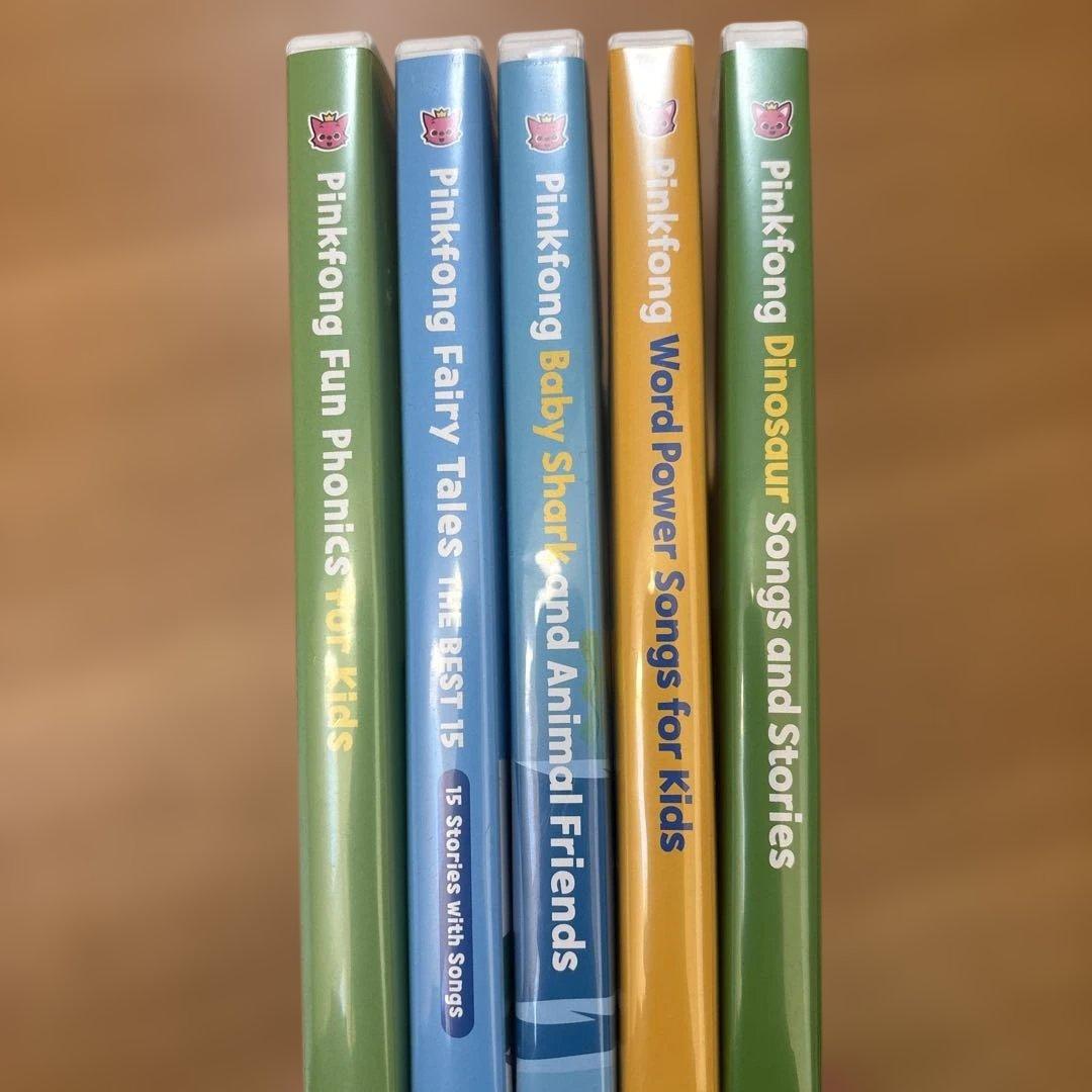 み*う様 Pinkfong DVDセット 5枚組 - メルカリ