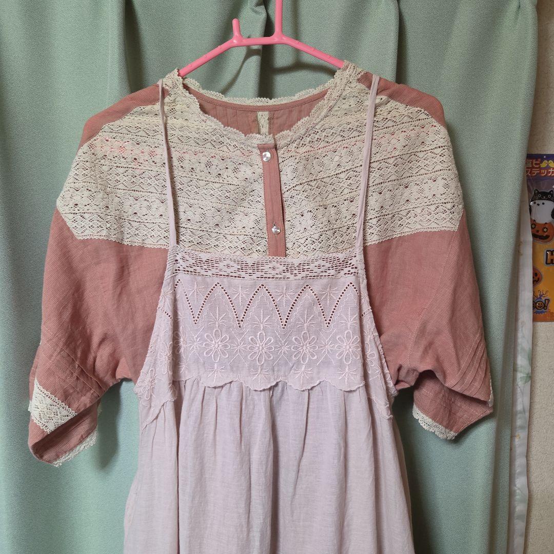 未使用に近い、サマンサモスモスKAZUMI 2点セット。ペチスカートなし