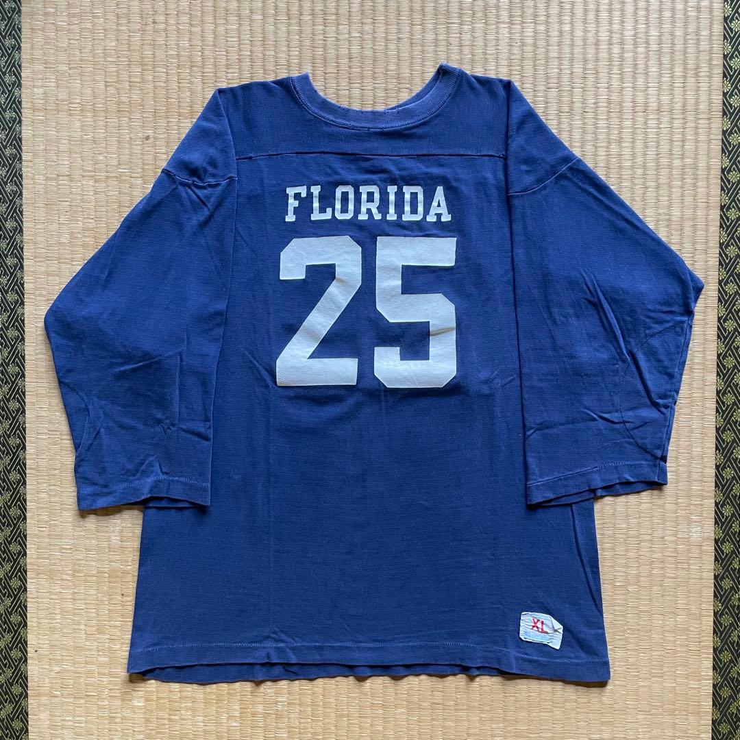 70s Champion フットボールTシャツ XL 70s Champion Football Tee Shirt 70年代 チャンピオン フットボール T