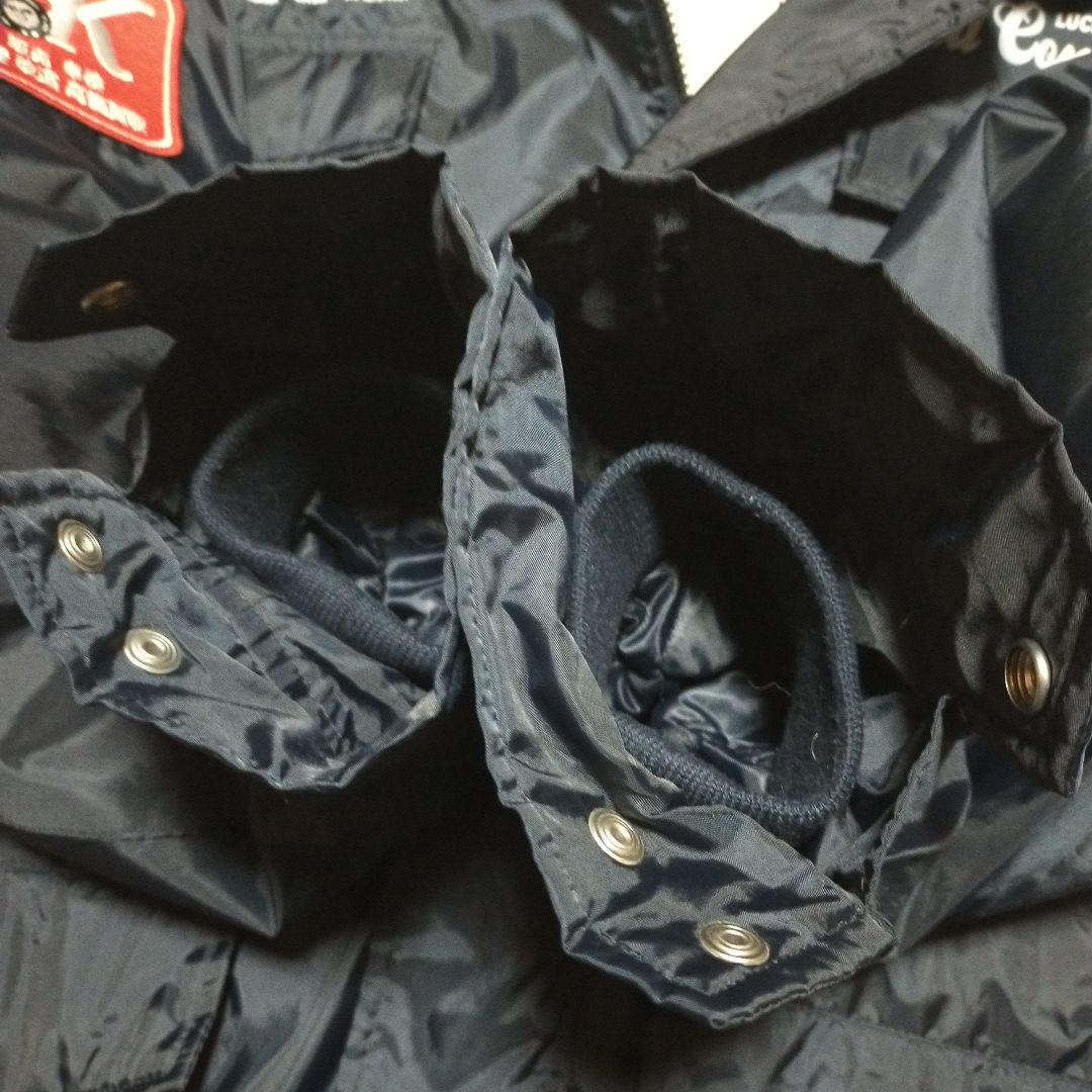 カミナリモータース ドカジャン TEDMAN 防寒 裏ボア 刺繍 ワッペン