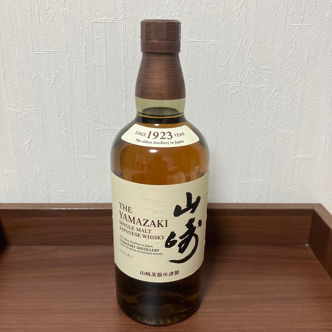 山崎シングルモルトウイスキー 700ml 新品未開封 サントリー シングルモルトウイスキー 山崎 12年 箱無し 正規品
