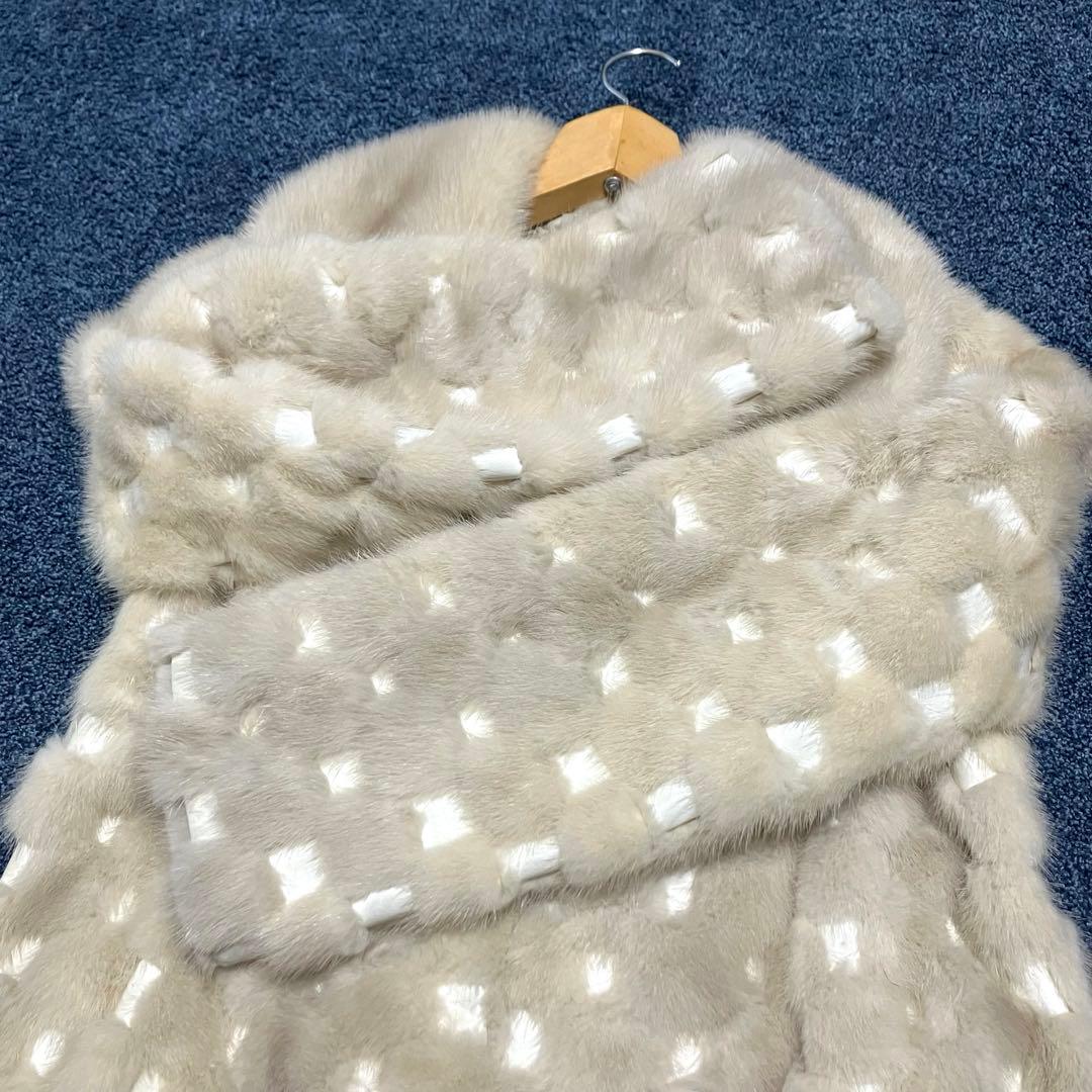 超高級】三越 150万 ミンク革 毛皮リアルファーコート【希少】 - メルカリ