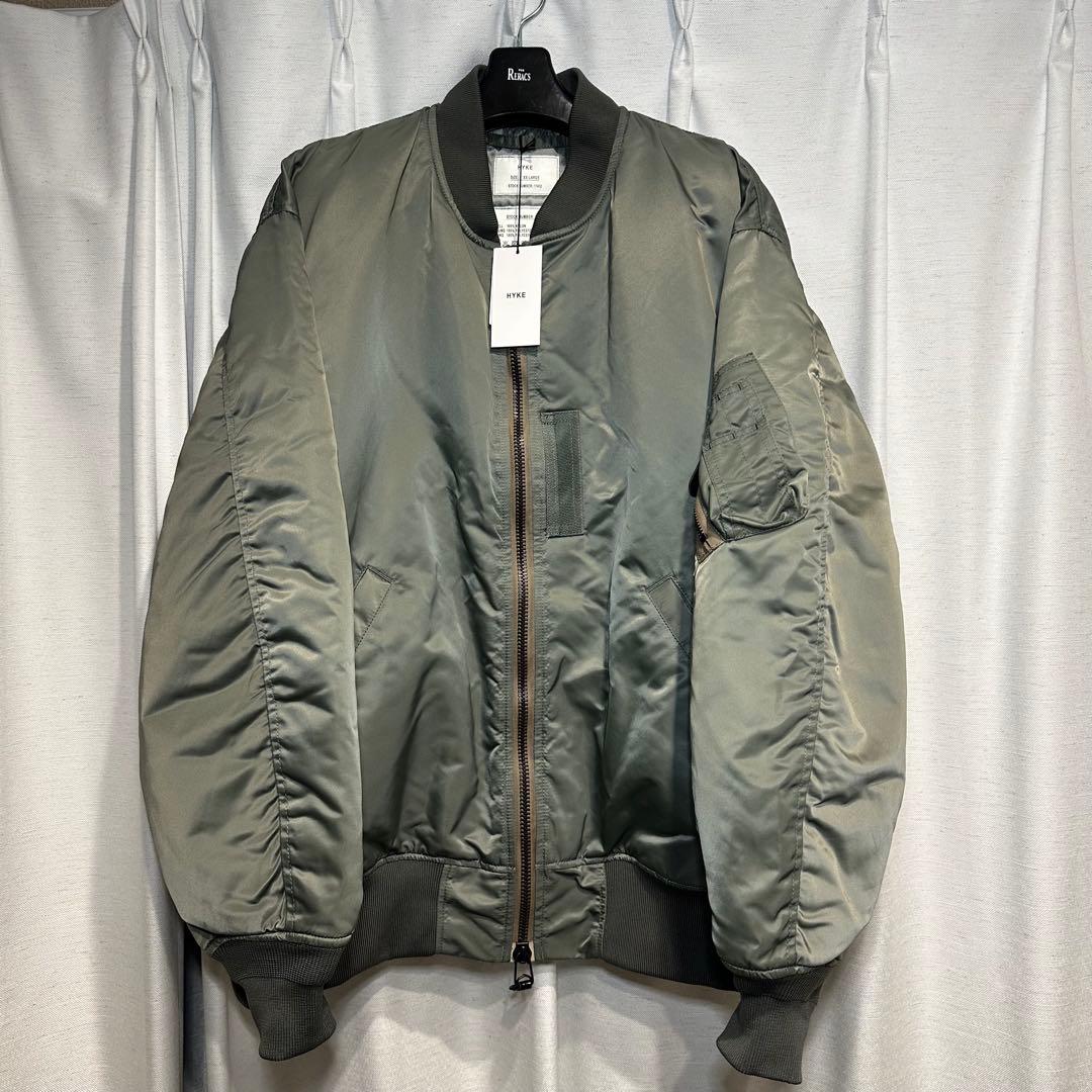 正規品】HYKE ハイクTYPE MA-1 JACKET メンズ - メルカリ