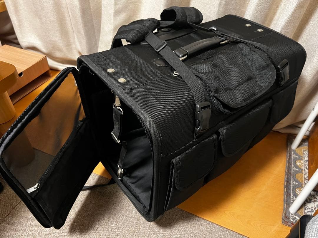 TAKE ME】Lサイズ 犬用キャリーバッグ 中型犬 多頭飼い 新幹線OK