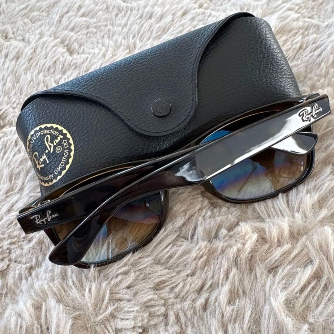 Ray-Ban レイバン ブラウン サングラス 専用ケース付き - メルカリ