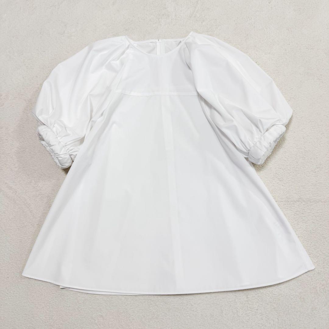 美品 ハッシュニュアンス 笹川友里さんコラボ パフスリーブ 半袖