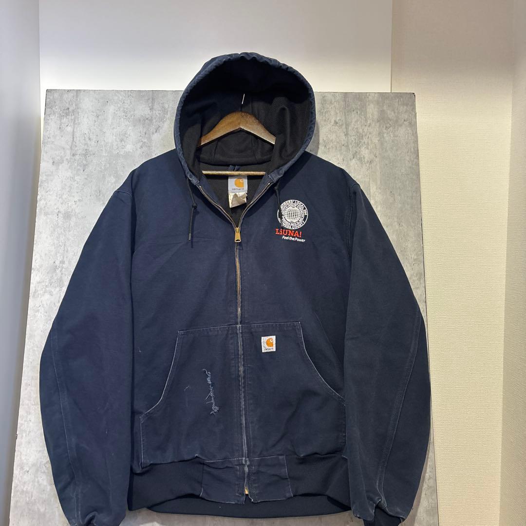 Carhartt カーハート アクティブジャケット 裏地サーマル ネイビー
