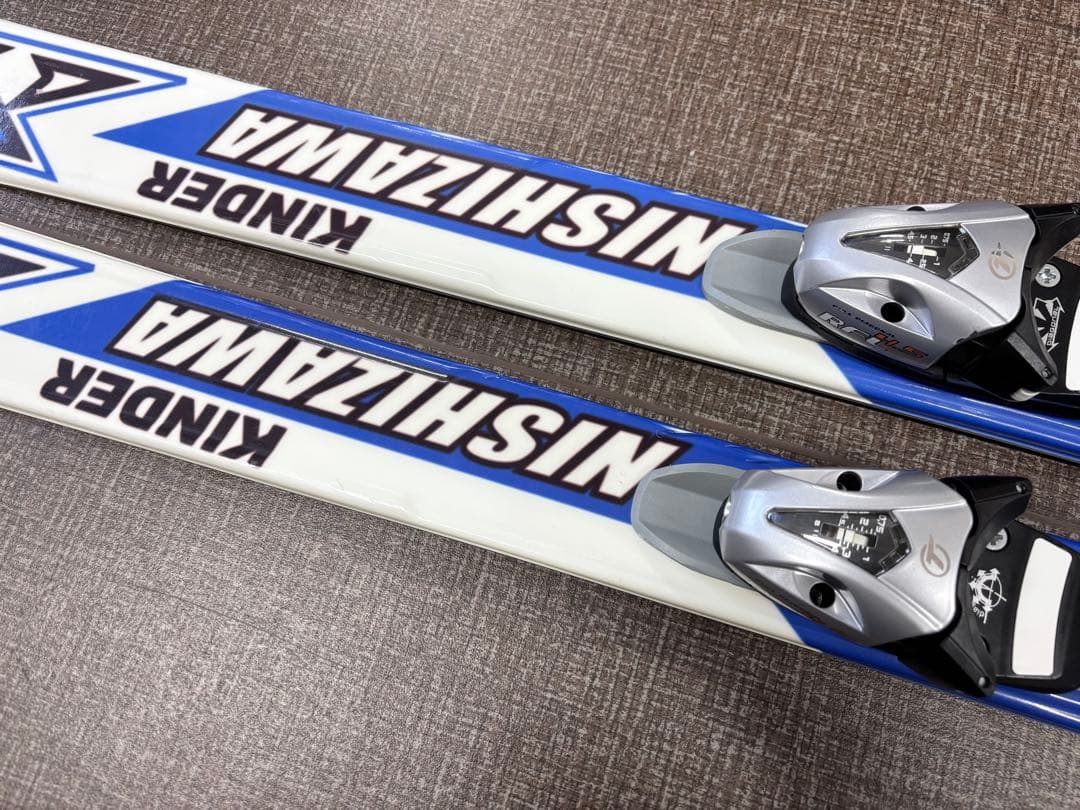 NISHIZAWA スキー板 ストック セット KINDER - メルカリ