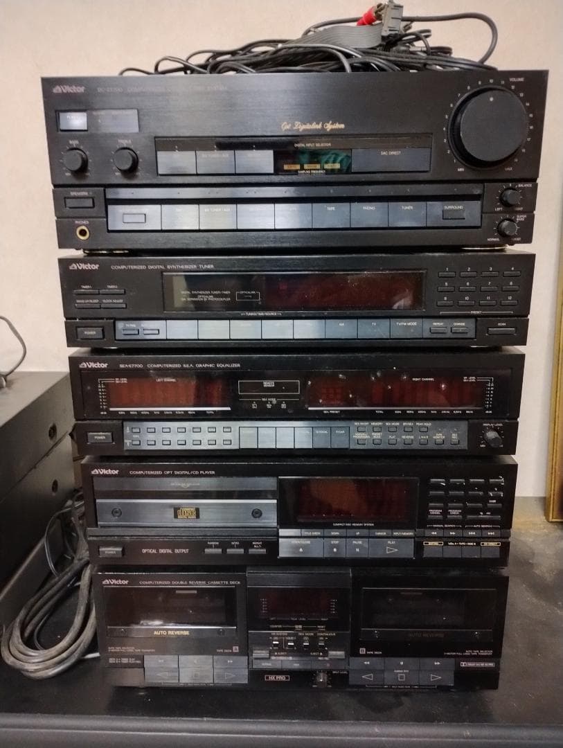 Victor ビクターミニコンポ DC-Z7700 ジャンク - メルカリ