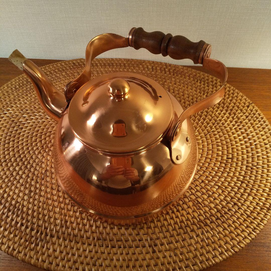 銅のやかん TAGUS ターガス ポルトガル製 銅製 ケトル - メルカリ