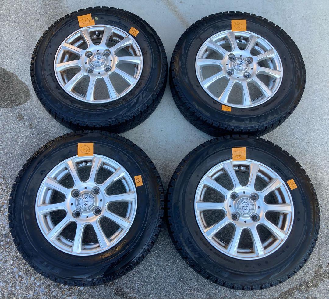 18年製 145/80R13 ブリヂストン ブリザック VRXスタッドレスタイヤ ブリザック 185/65R15 ブリヂストン VRX2 スタッドレスタイヤ（単品）1