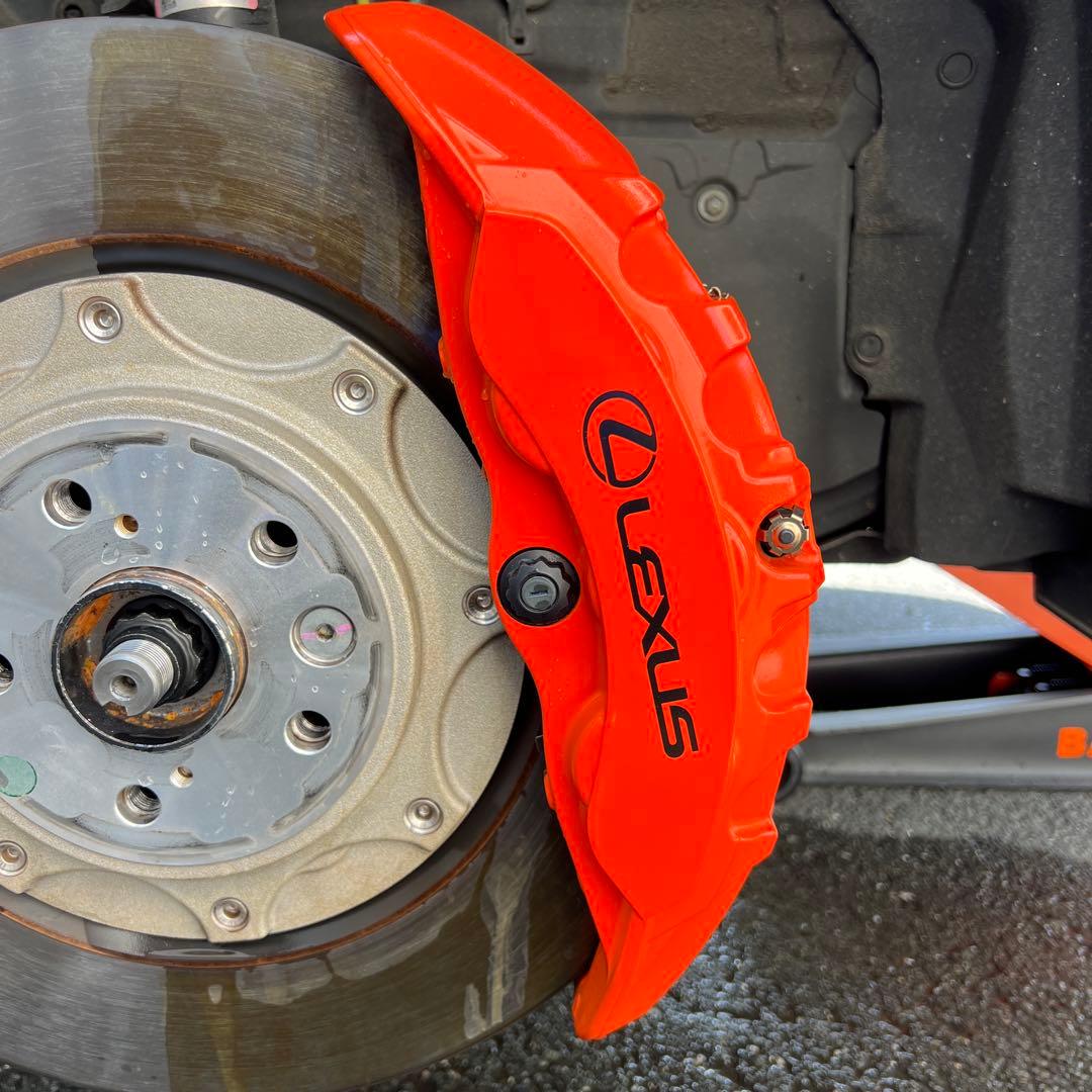 NXへ流用！新型RX用LEXUS 6potオレンジブレーキキャリパー一式 - メルカリ
