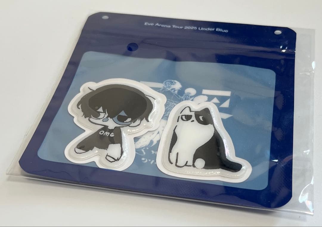 ⚠️3/1まで値下げ中】Eve UnderBlue J賞 ステッカー fuchi - メルカリ