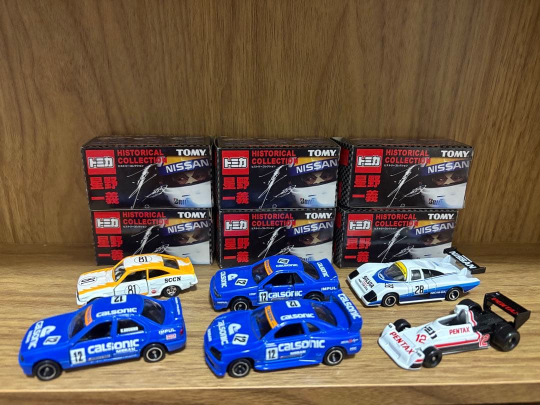 トミカ 星野一義ヒストリーコレクション 6台セット