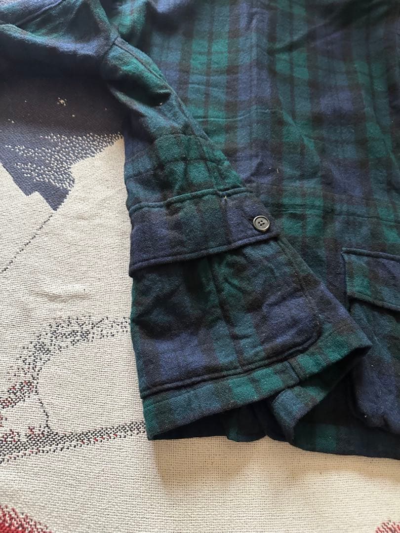 woolrich USA製 ブラックウォッチ ハンティングジャケット テーラード