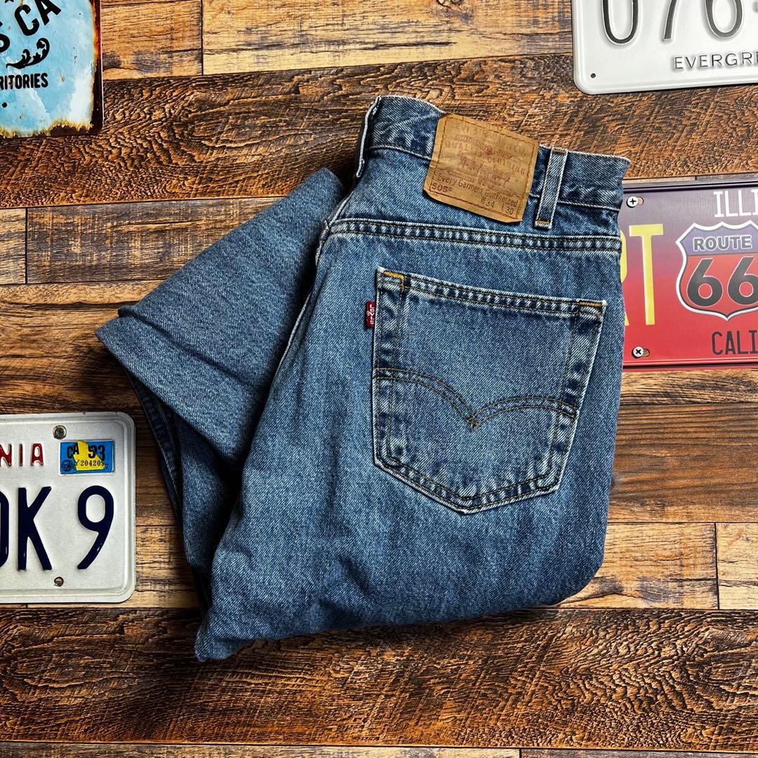 タ*カ様 00s Levi's 505 USA製 デニムパンツ W34 ストレー