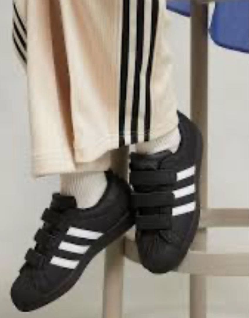 新品 25.5cm アディダス スーパースター CF W ベルクロ