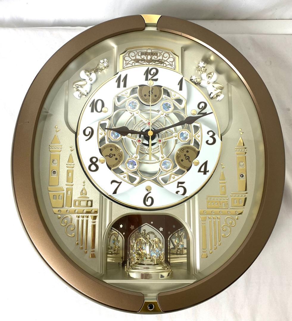 セイコー SEIKO 電波時計 掛け時計 からくり時計 RE573B - メルカリ