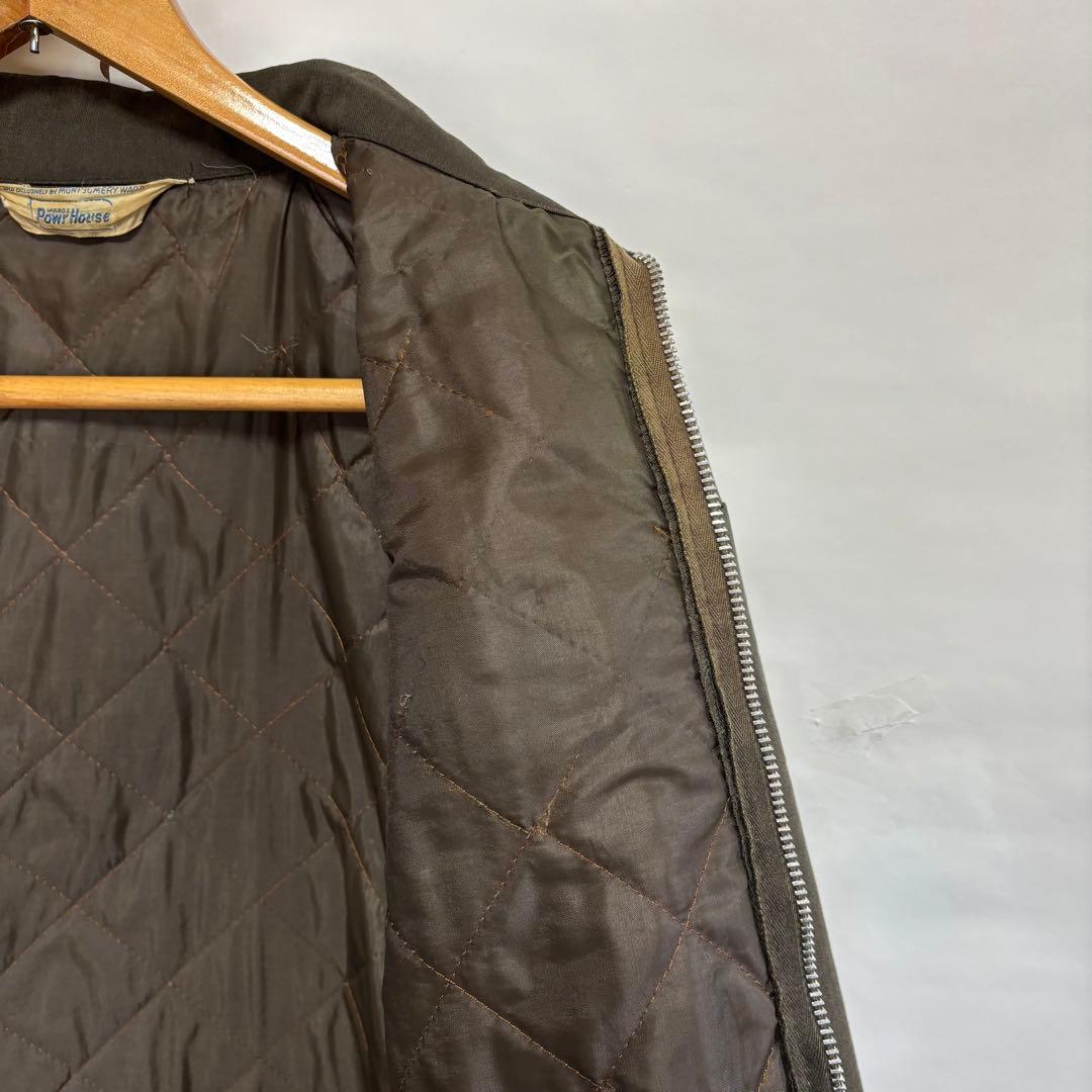 60s モンゴメリーワード ワークジャケット パワーハウス 涙タロン