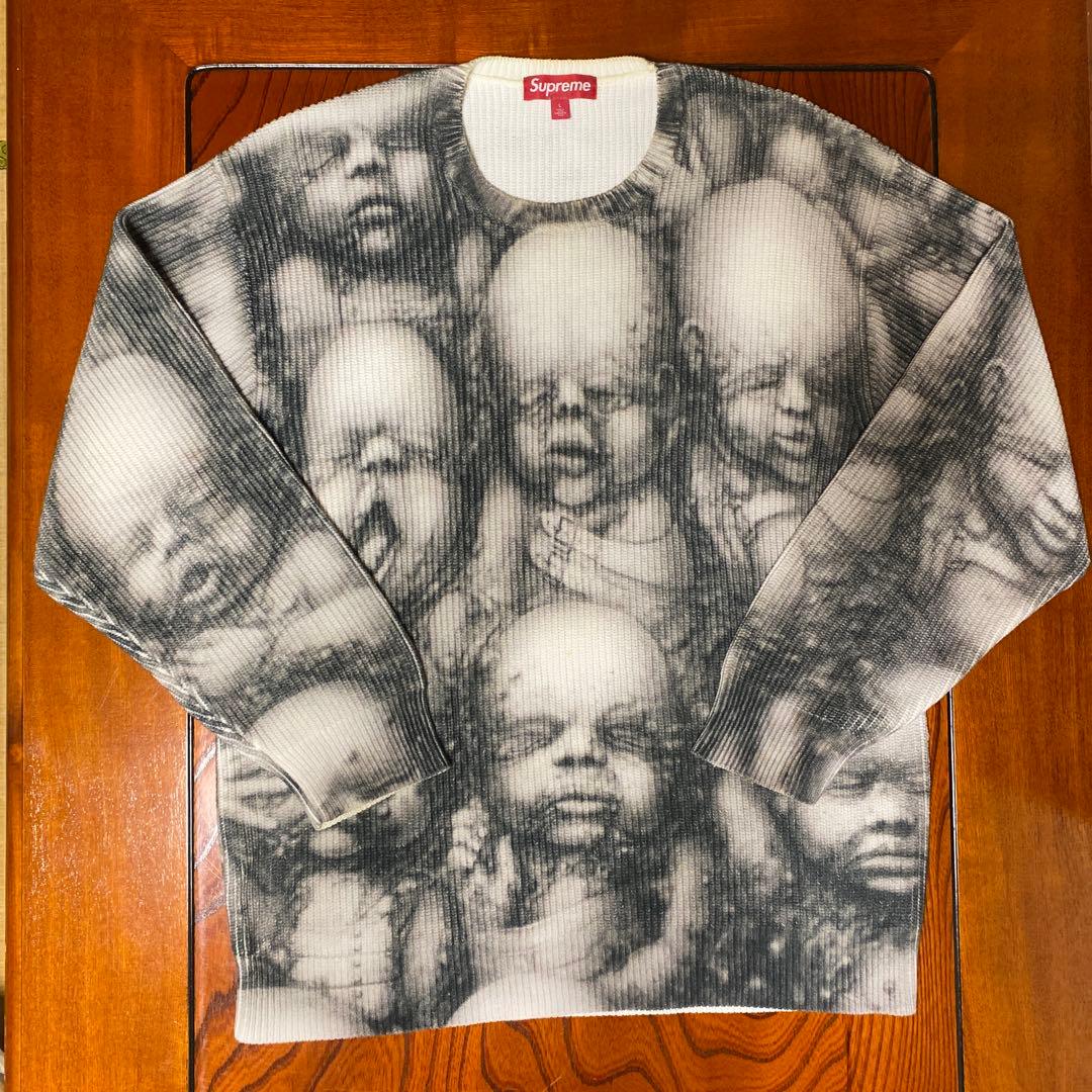 トップス Supreme H.R. Giger Sweater L Supreme H.R. Giger Sweater Multicolor Baby F/W 23 Size Large | eBay