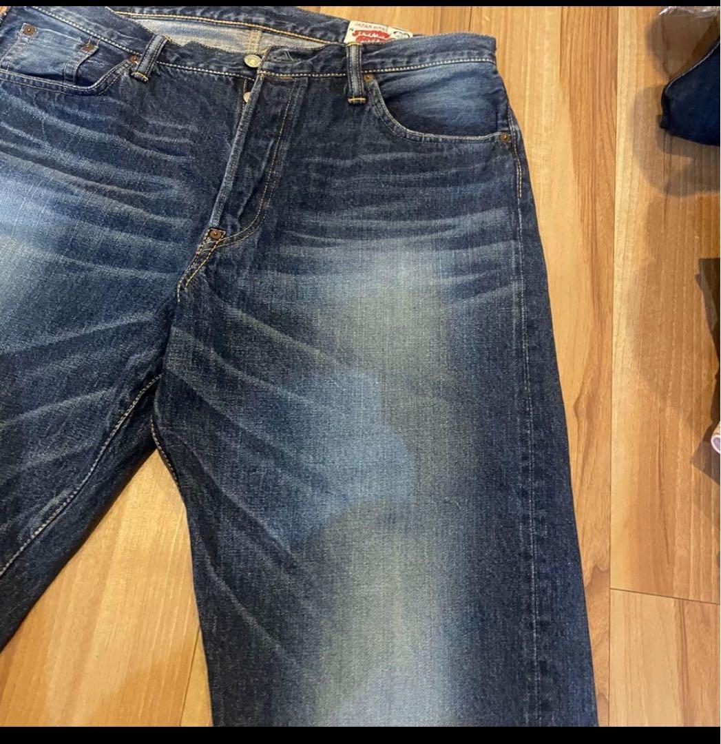 サイズ38 黄大黒 塩谷 パリ ハーフ エヴィス エビス - メルカリ