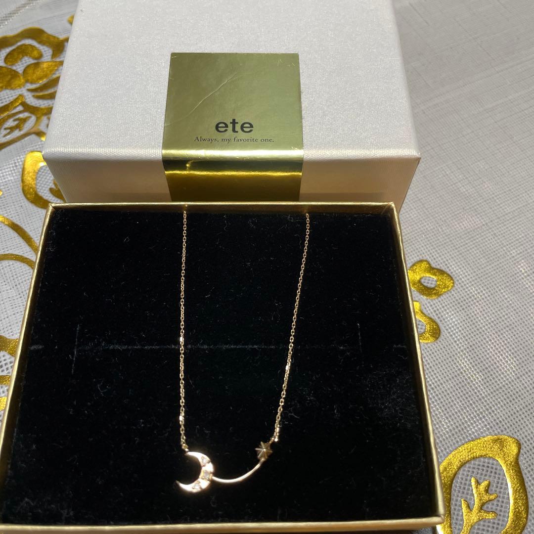 ete エテ　10k ネックレス ete エテ ネックレス K10YG オパール ゴールド ギフト 国内発送