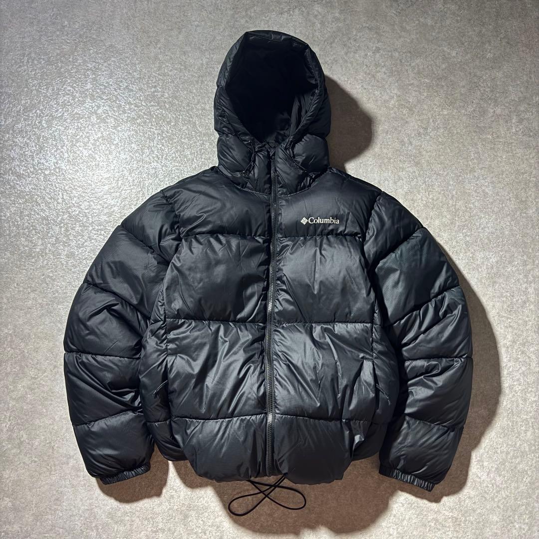 columbia archive puff down parka y2k 海外 down columbia puff parka